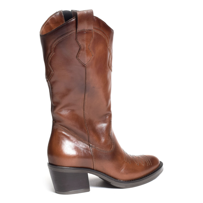 T82304 Marron, Santiags  MJUS