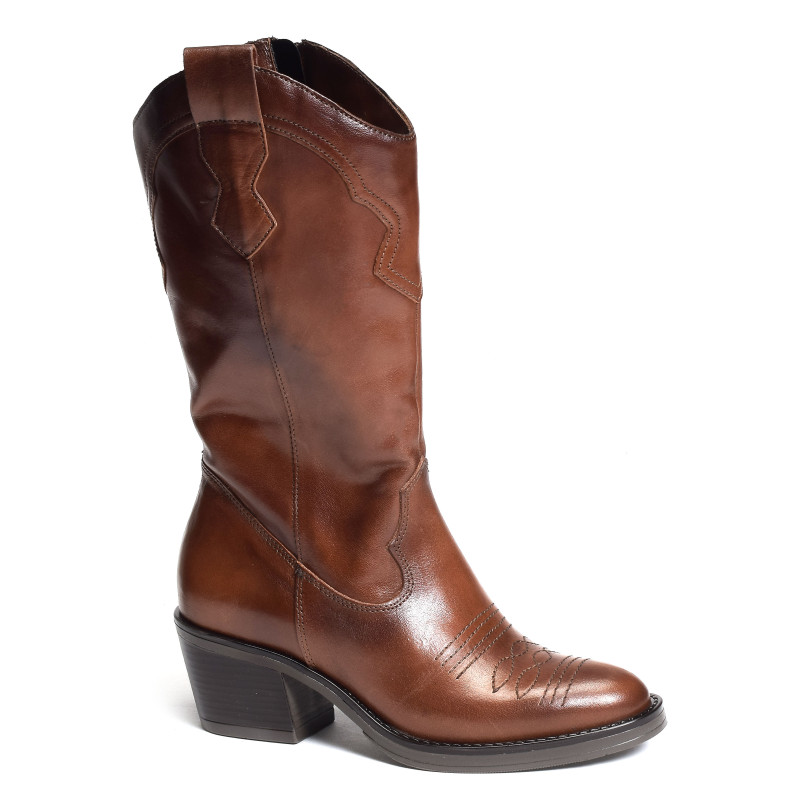 T82304 Marron, Santiags  MJUS