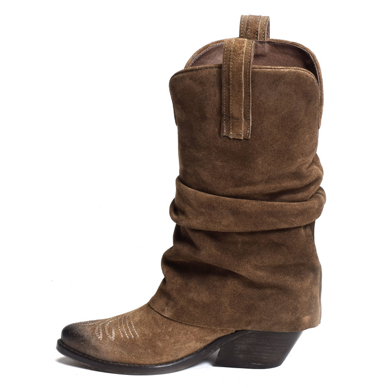 INDIA 25 Taupe, Santiags  History 541