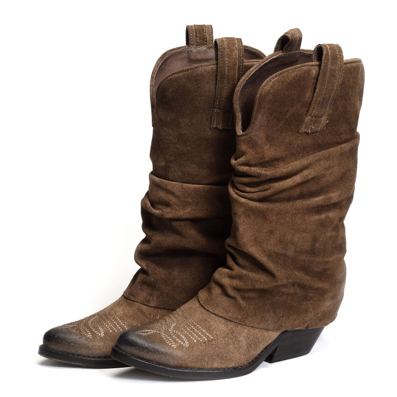 INDIA 25 Taupe, Santiags  History 541