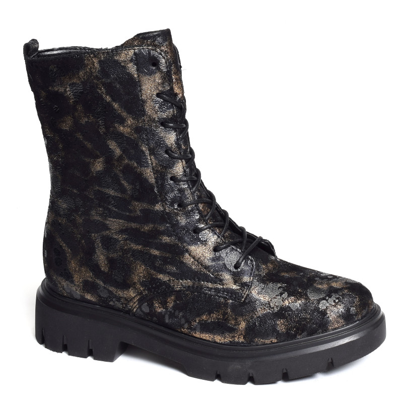 D1W72 Noir Multicolore, Boots Remonte