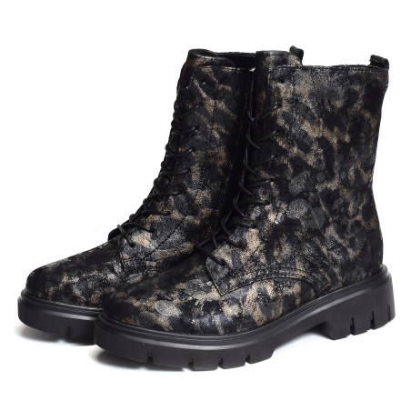 D1W72 Noir Multicolore, Boots Remonte
