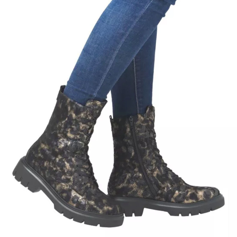 D1W72 Noir Multicolore, Boots Remonte