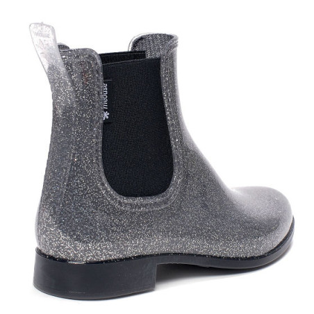 JAPLOU Argent, Bottines Méduse
