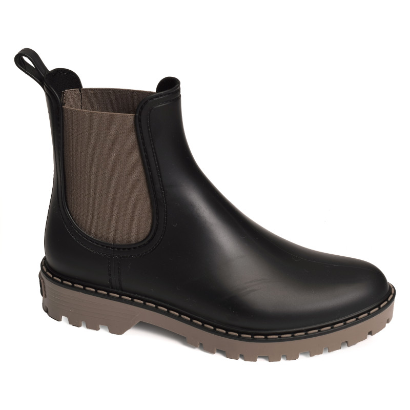 CAVOUR Noir Taupe, Bottines Toni Pons