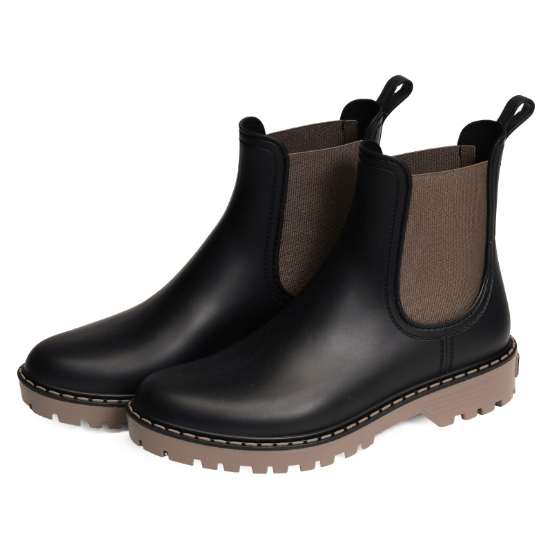 CAVOUR Noir Taupe, Bottines Toni Pons