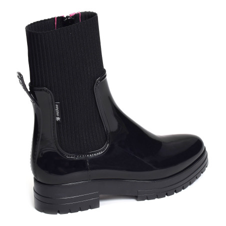 JALOUX Noir Rose, Bottines Méduse