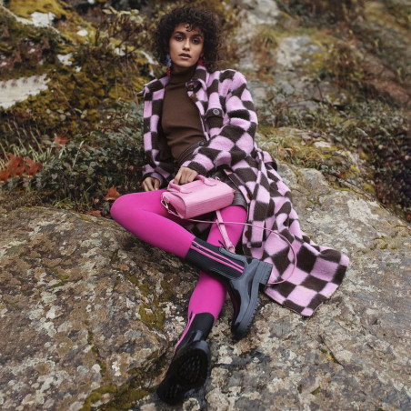 JALOUX Noir Rose, Bottines Méduse