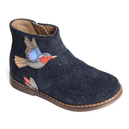 CITY COLIBRI Marine, Bottines Pom d'Api