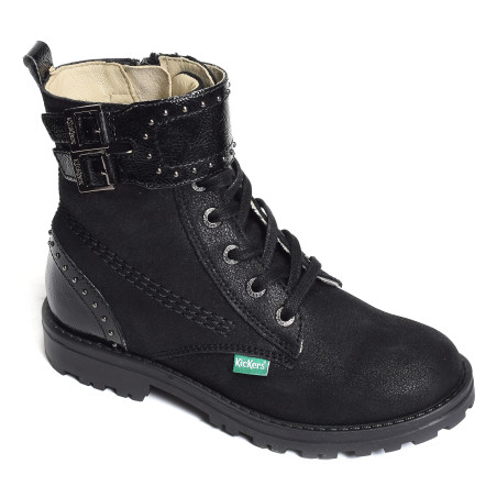 GROOROCK Noir, Boots Kickers