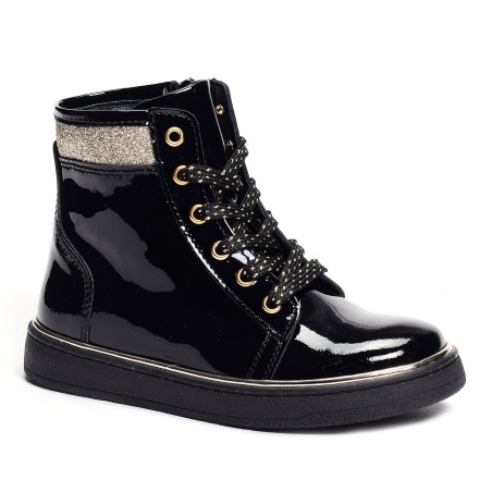 LESSY Verni Noir, Boots Bellamy