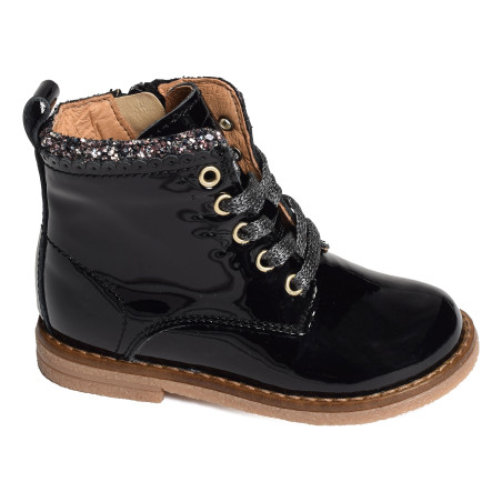 5139 Verni Noir, Boots Romagnoli