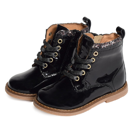 5139 Verni Noir, Boots Romagnoli