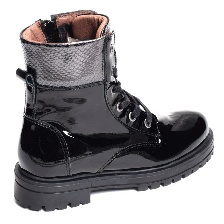 NIMES Verni Noir, Boots Bellamy