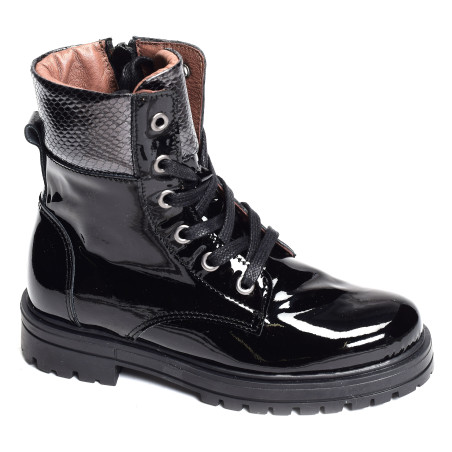 NIMES Verni Noir, Boots Bellamy