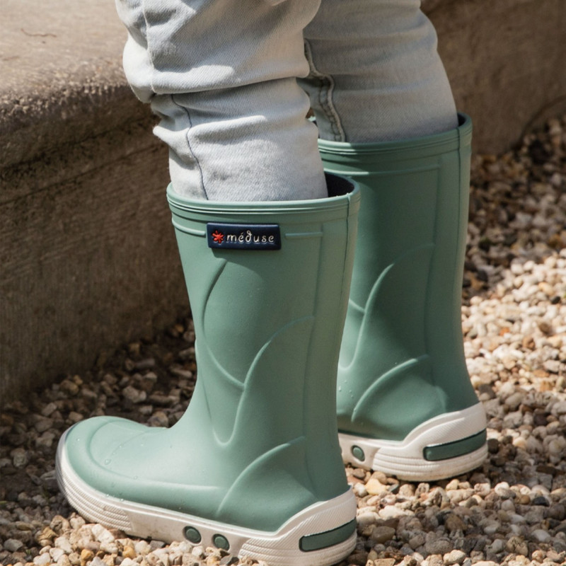 AIRPORT Vert Eau, Bottes Méduse