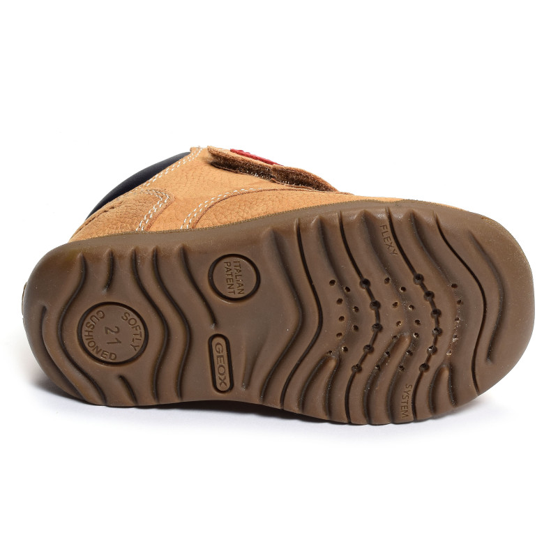 B MACCHIA BC Camel, Chaussures à Scratch Geox