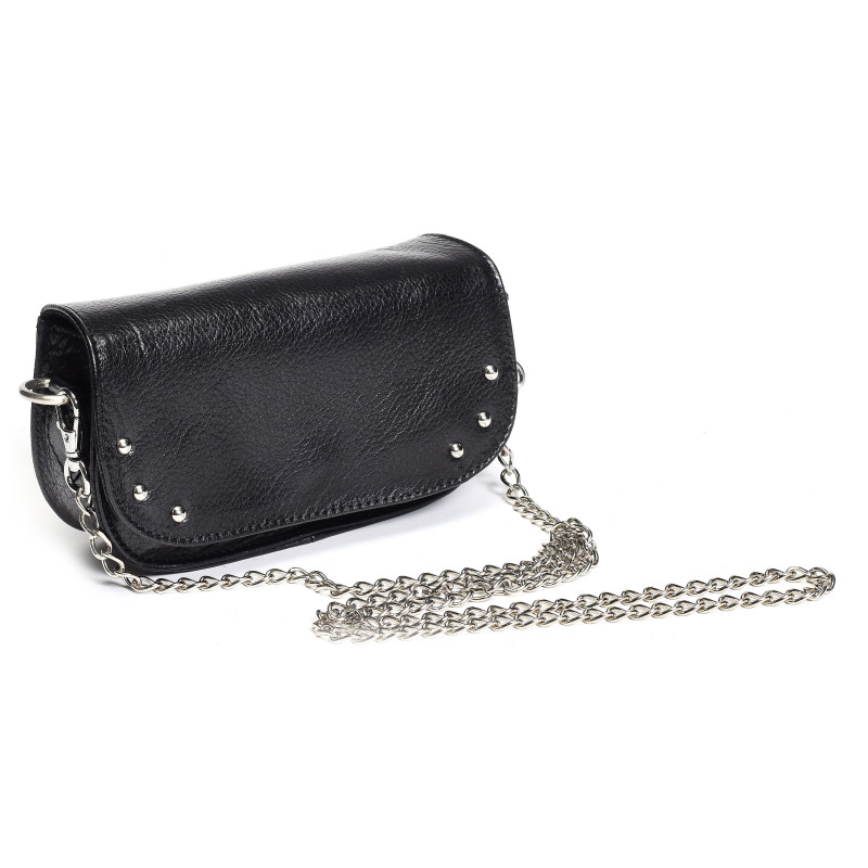 POCHETTE BANDOULIERE ALICE HE899 Noir, Sacs à bandoulière Charlay Stone