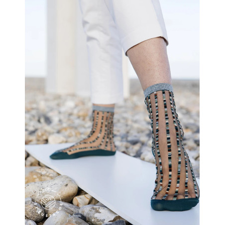 FUCINO Vert, Chaussettes St Eustache