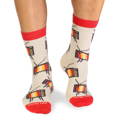 TELEVISION Beige, Chaussettes Pirin Hill