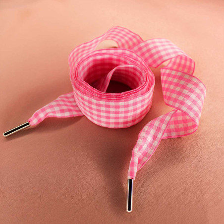 LACETS VICHY Rose, Lacets Froufrouz