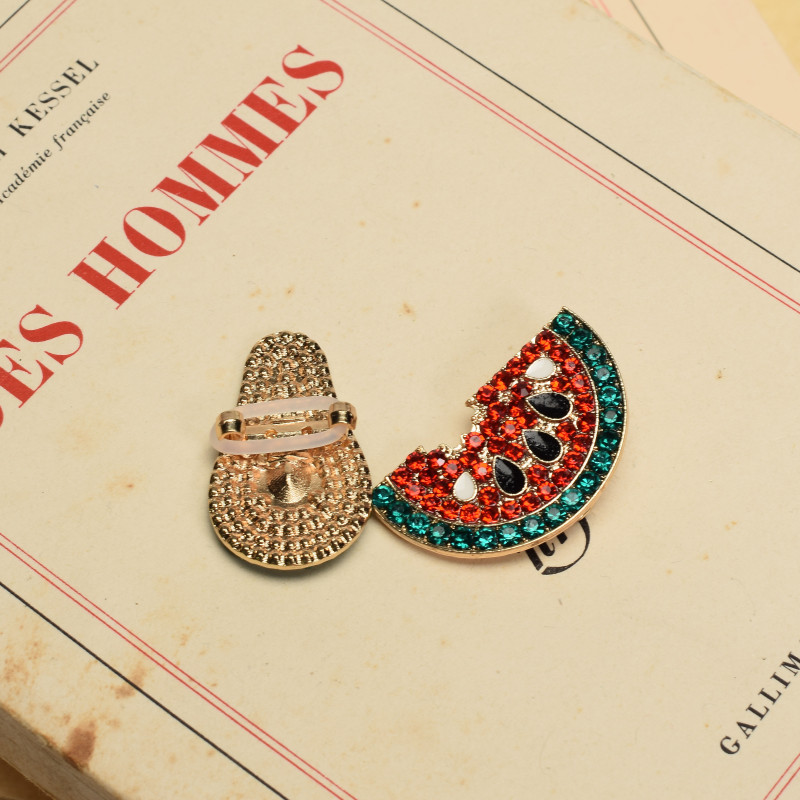 BIJOU AVOCAT PASTEQUE Multicolore, Bijoux de chaussures Froufrouz