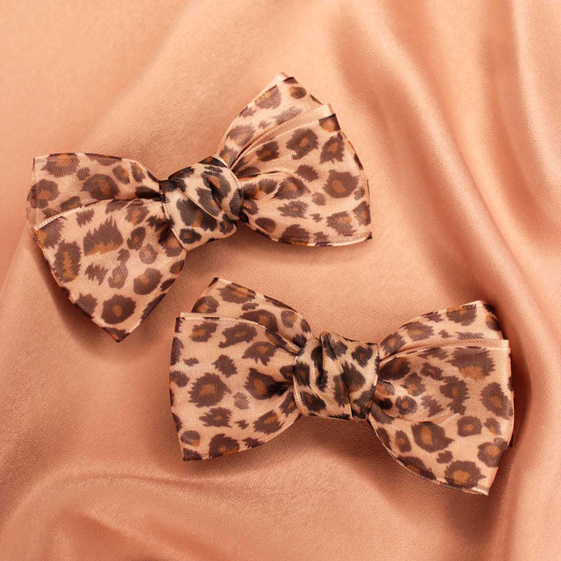 CLIPS LEONARDE Léopard, Bijoux de chaussures Froufrouz