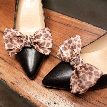 CLIPS LEONARDE Léopard, Bijoux de chaussures Froufrouz