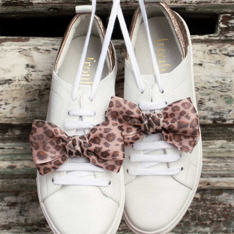 CLIPS LEONARDE Léopard, Bijoux de chaussures Froufrouz