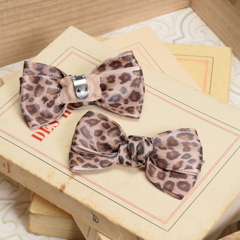 CLIPS LEONARDE Léopard, Bijoux de chaussures Froufrouz