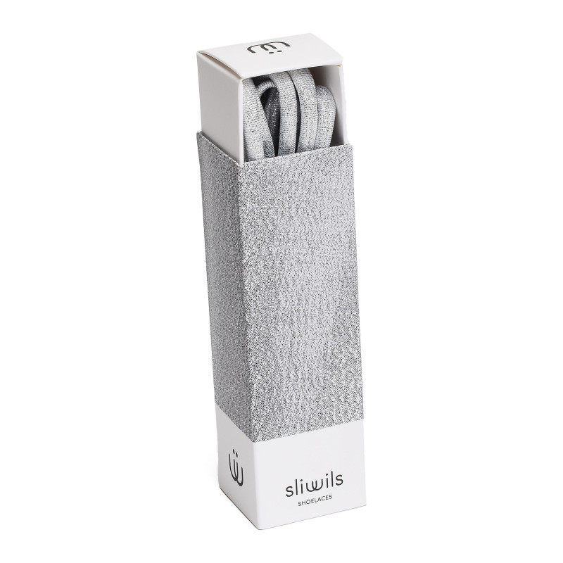 LACETS MANHATTAN Argent, Lacets Sliwils