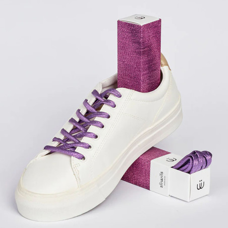 LACETS MANHATTAN Violet, Lacets Sliwils