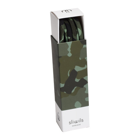 LACETS SAVAGE Camouflage, Lacets Sliwils
