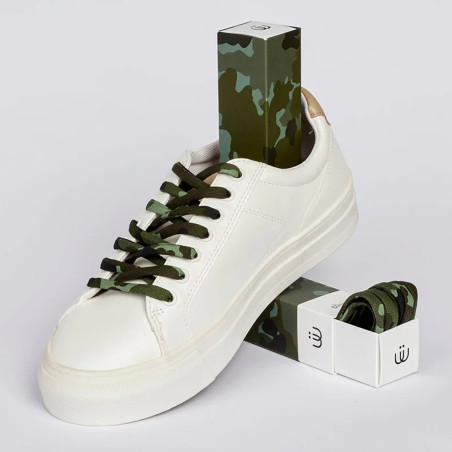 LACETS SAVAGE Camouflage, Lacets Sliwils