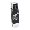 LACETS SAVAGE Noir Gris
