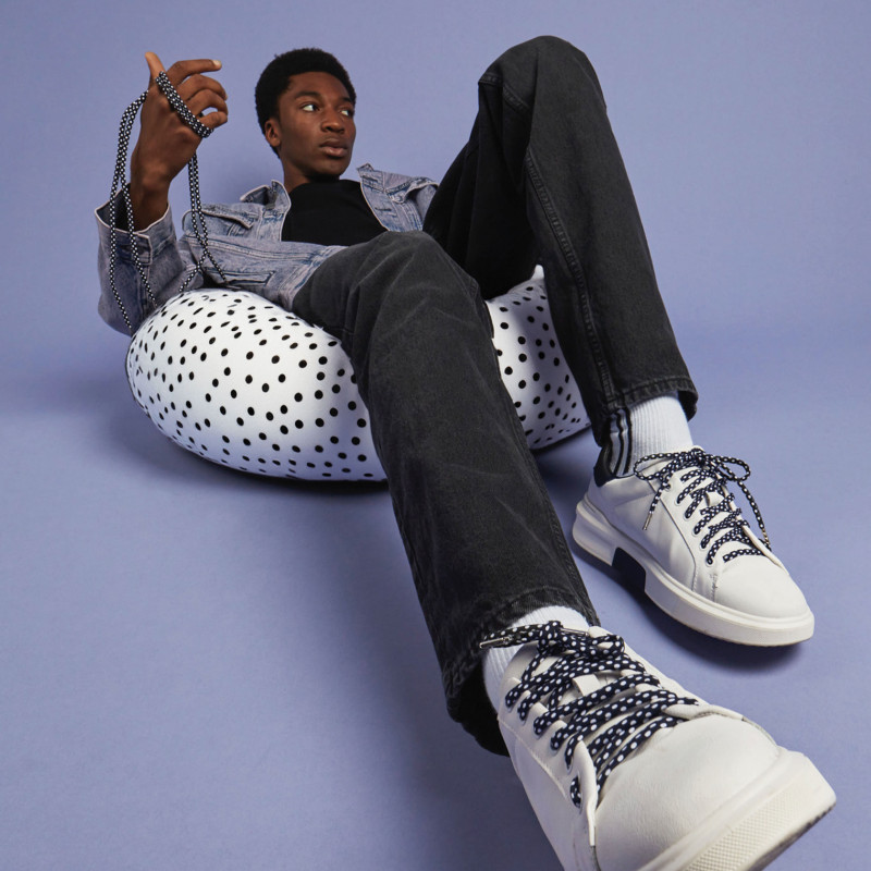 LACETS JAZZ Noir Blanc, Lacets Sliwils