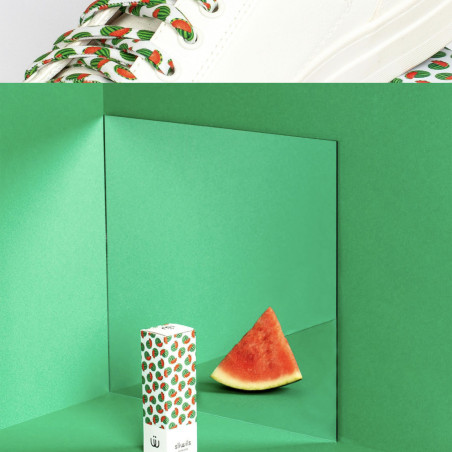 LACETS TROPICAL Pastèque, Lacets Sliwils