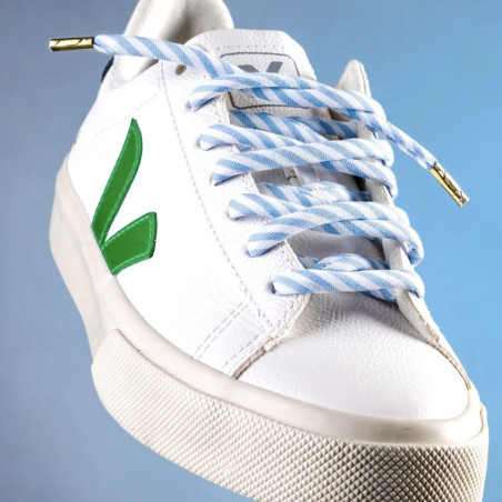 LACETS LTD EDITION Blanc Bleu, Lacets Sliwils