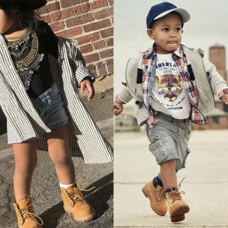 6PREMIUM ENFANT Miel, Boots Timberland