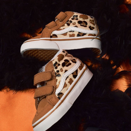 TD SK8 MID REISSUE V Marron Léopard, Baskets montantes Vans