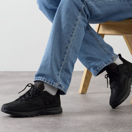 EURO TREKKER LOW SNEAKER Noir, Baskets running Timberland