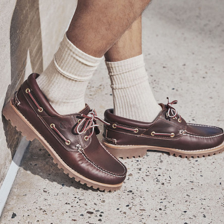 3 EYE CLASSIC LUG Marron, Bateaux Timberland