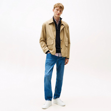 TH COURT LTH 5367 Blanc Orange, Sneakers basses Tommy Hilfiger