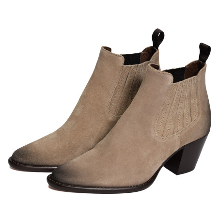 RESEDA Taupe, Bottines Muratti