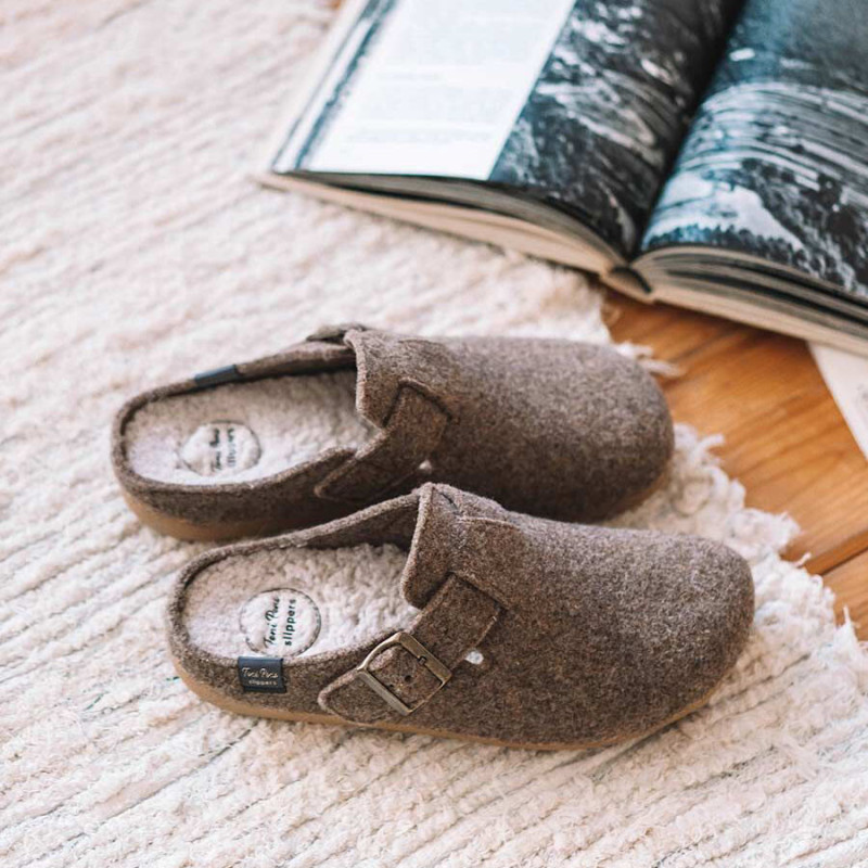 NORTON Taupe, Mules Toni Pons