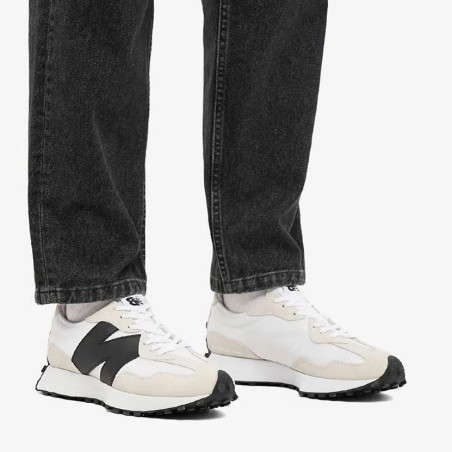 MS327 Blanc Noir, Baskets running New Balance