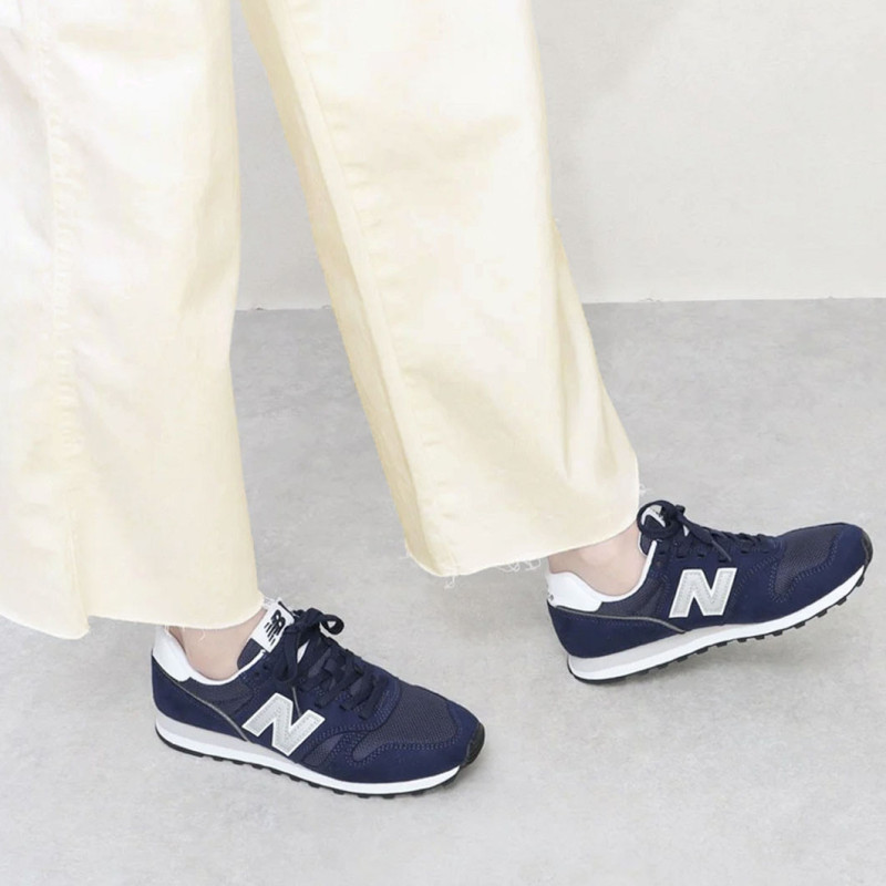 ML373 Marine Blanc, Sneakers basses New Balance