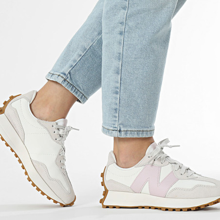 WS327 Blanc Rose, Baskets running New Balance