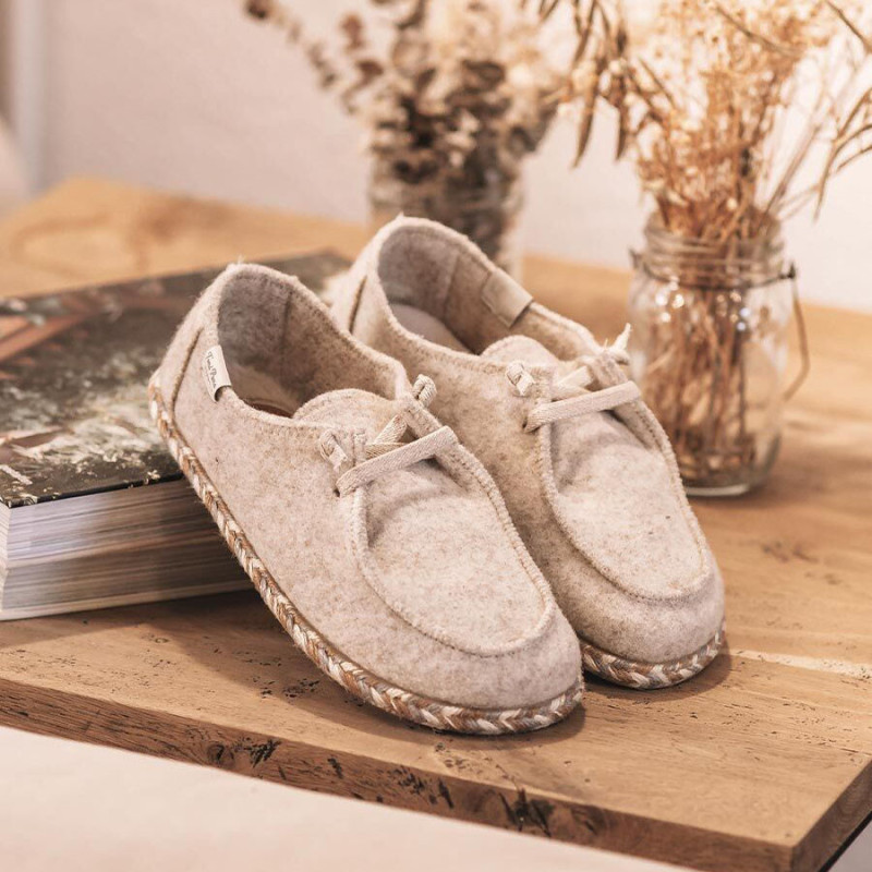 DEMI Ecru, Ballerines Toni Pons