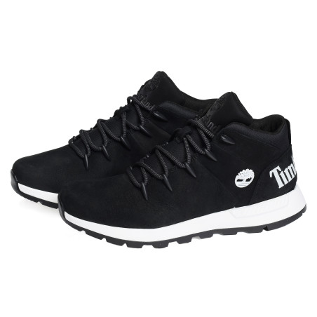 SPRINT TREKKER MID Noir Blanc, Baskets montantes Timberland